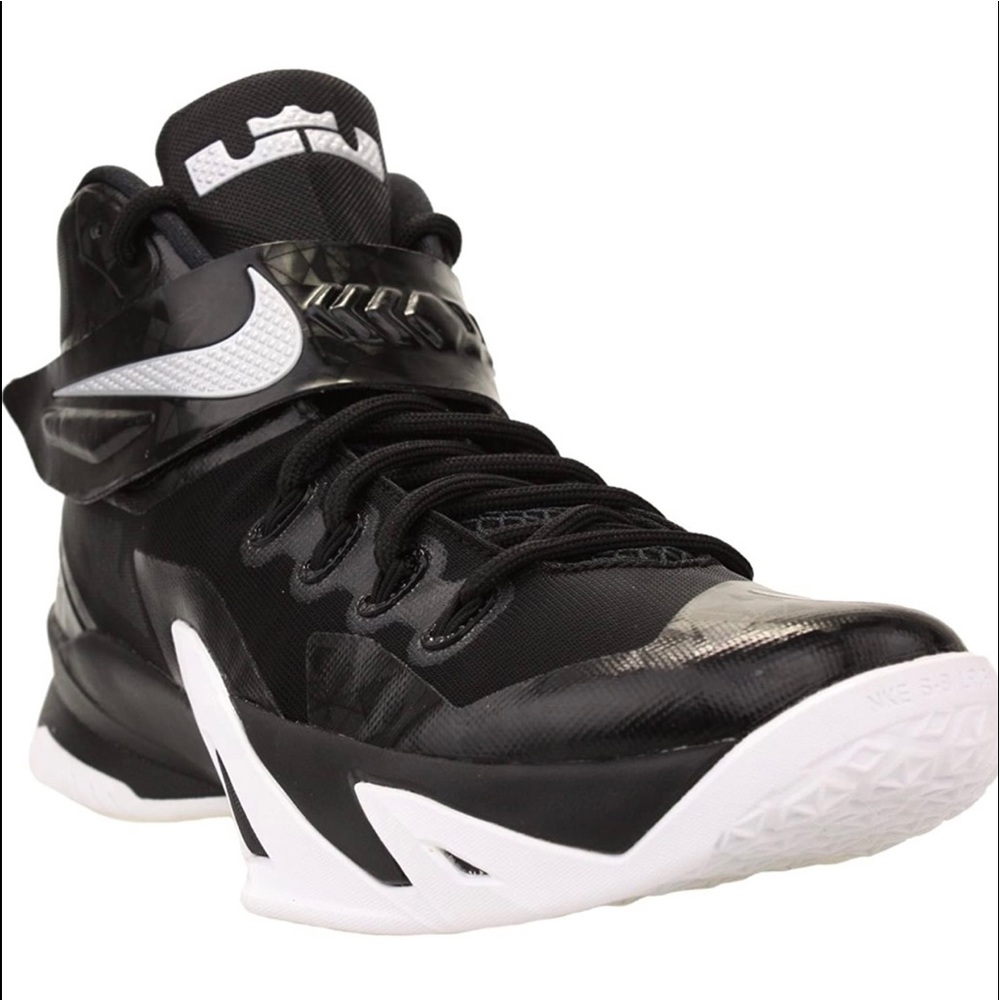 NIKE Zoom Lebron Solidier VIII Mens Basketball Shoes Black 11.5 M US